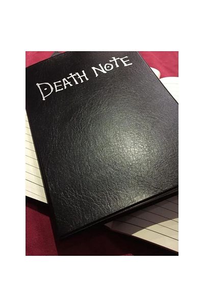 FG KONNİCHİWA Ryuk L Anime Manga Unisex Harajuku Notebook