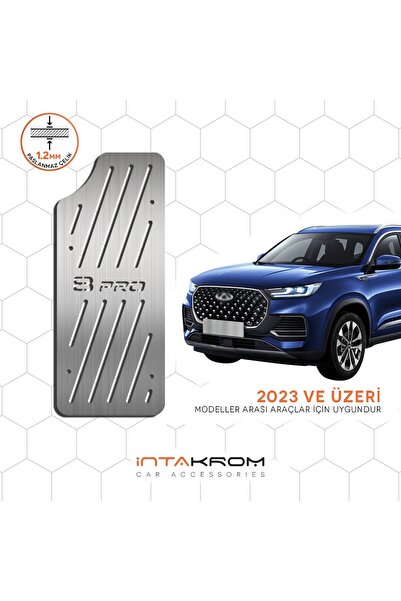 İntachrom Chery Tiggo 8 Pro Krom Ayak Dinlendirme Pedalı 2023 ve Üzeri