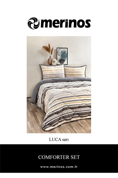 Merinos Comforter Çift Kişilik Yorgan Seti