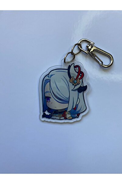 Hara Company سلسلة مفاتيح لعبة Genshin Impact Game Shenhe / حلية حقيبة