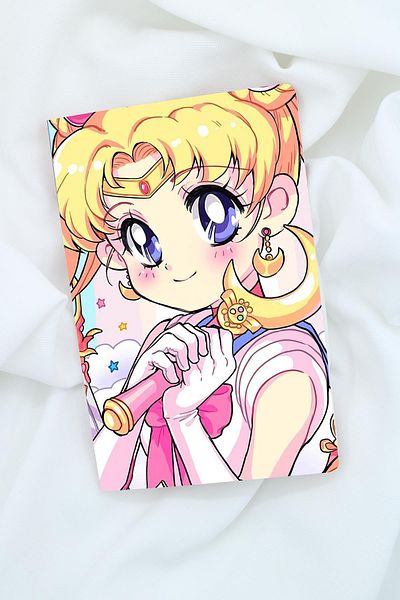 Anime Marketi بحار القمر أنيمي تحت عنوان كتاب المدرسة، المفكرة، كتاب الذاكرة 60 ورقة