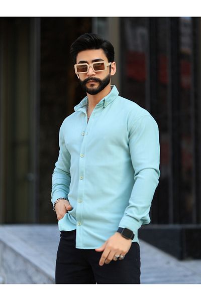 YNGMENCLASS CAMASĂ LICRALIFICATĂ TEXTURAȚĂ MĂRI MURIME APERĂ