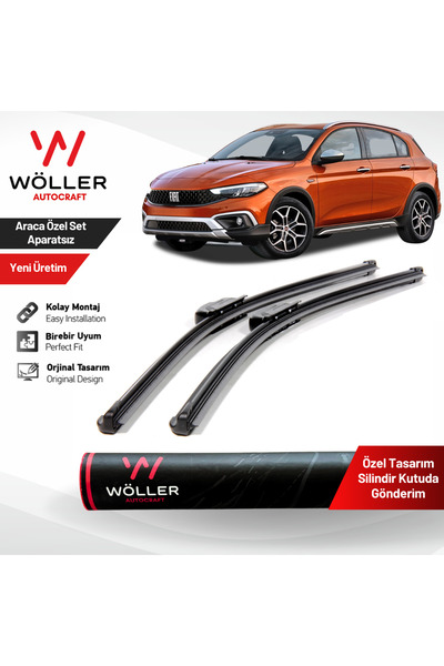 wöller Fiat Egea Cross Silecek Takımı 2021 Sonrası Uyumlu Silecek Takımı Araca Özel