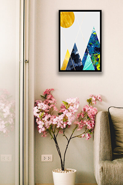 Nod Model elegant de pictură murală din lemn, acasă, dormitor, sufragerie, birou Decor estetic de perete cu aspect de cadru