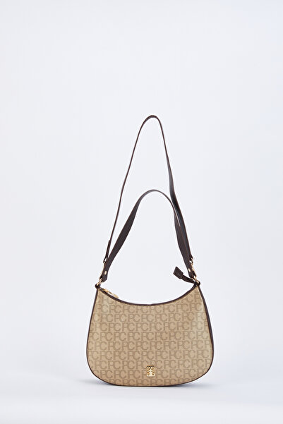 Pierre Cardin Χρυσή γυναικεία τσάντα ώμου 05PO24Y1763