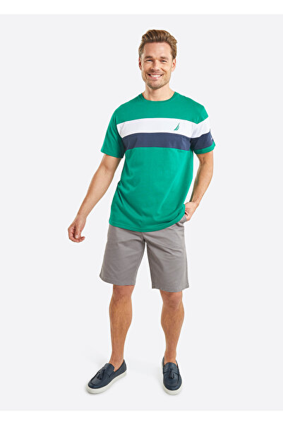 Nautica Men's Green T-Shirt N1M01652