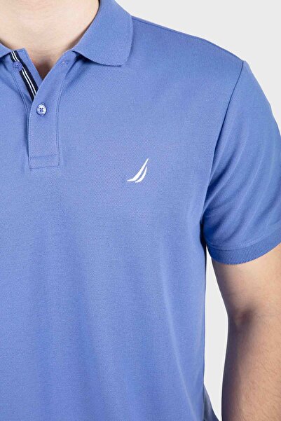 Nautica Blue Men's Polo Neck T-Shirt JCAP001