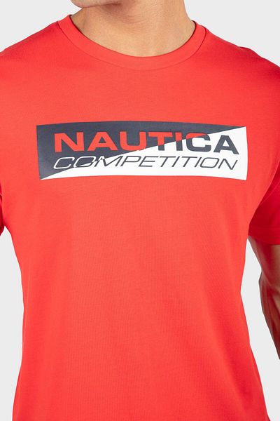 Nautica Men's Red T-Shirt N7K01192