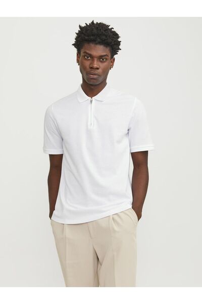Jack & Jones Ceket Einfarbig Polo Tişört