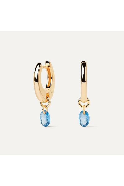 PDPAOLA P D Paola Color 925 Sterling Silber Ohrringe mit Goldbeschichtung AR01-B94-U