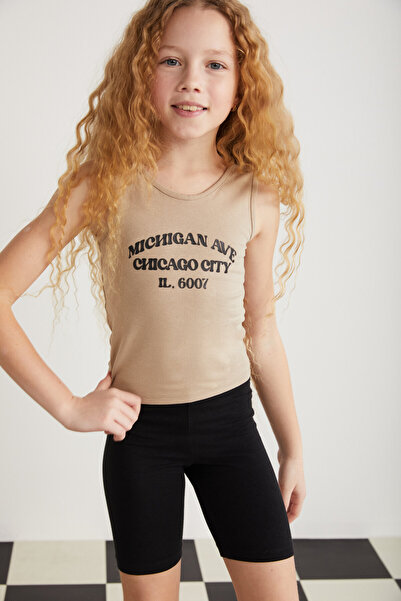 GRIMELANGE HETTYGRM24030 O σε λεπτή εφαρμογή αμάνικο με εμπριμέ μπεζ σετ GRM24030HETTY