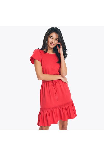 Nautica Red Women's Dress 35D600