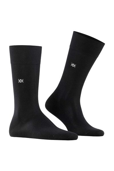 Burlington Herren Socken – DUBLIN, Kurzstrumpf, Logo, Einheitsgröße, einfarbig