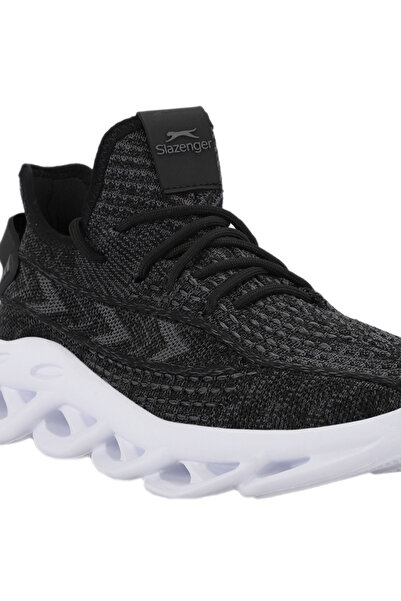 Slazenger AACHEN IN Erkek  Siyah / Koyu Gri Koşu & Yürüyüş Spor Ayakkabısı