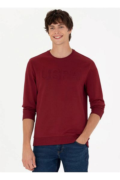 U.S. Polo Assn. 1639122   Ανδρικό φούτερ Jellysk023 US Polo Assn - Claret Red G081Sz082