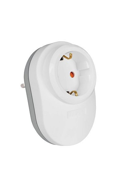 Nilson Child Proof White Single Plug Socket 1 Piece Kpf 5050103