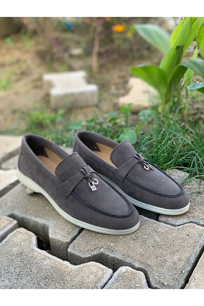 Treyler Ayakkabı Men's Gray Loafers