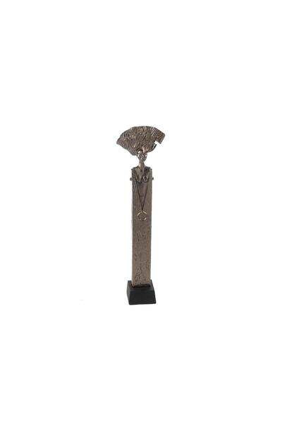 Mikasa Moor Antik Gümüş Dekor Obje 8x8x56cm