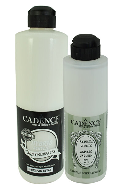 Cadence Multisurfaces H-002 Pak Beyaz 500 ml+ Mat Vernik 250 ml