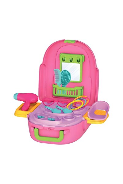 Apexma Eğlenceli Linda'nın Çantalı Güzellik Seti - Kız Evcilik Oyuncak