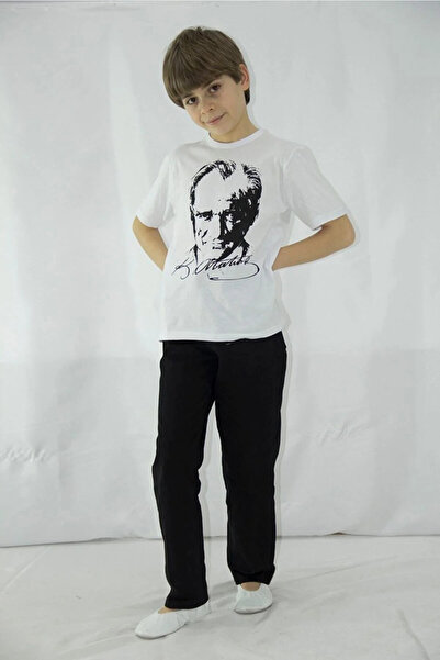 NOBLE STORE 23 Απριλίου Παιδικό σετ μπλουζάκι και παντελόνι UNİSEX - NBL243