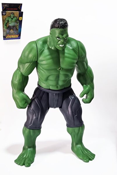 Mashotrend 18 cm Eklemli Işıklı Hulk Figür - Avengirs Yeşil Dev Figür - Hulk ...