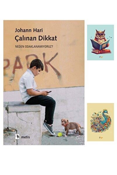 Metis Yayıncılık Çalınan Dikkat - Neden Odaklanamıyoruz? - Johann Hari - (2 N...