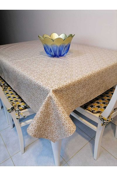 Başak Ev Tekstili Fiber Pvc Oilcloth - Σκουπιζόμενο τραπεζομάντιλο με σχέδια