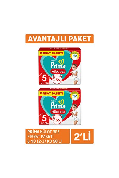 Prima Külot Bez Fırsat Paketi 5 No 12-17kg 112'li