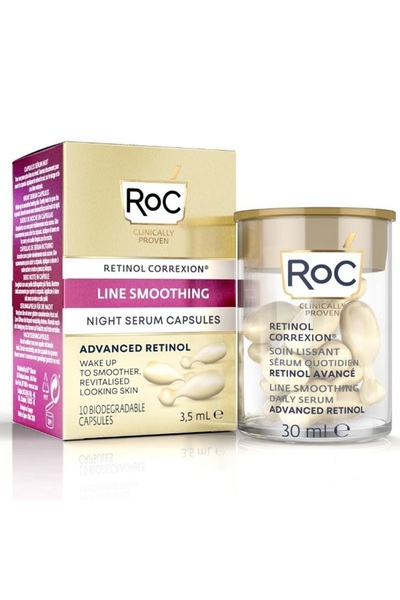Roc Yaşlanma Karşıtı Retinol Kırışıklıkları Azaltıcı Kapsül Serum 10 Adet
