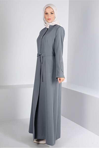 Alvina Judge Collar Belted Overcoat 10654