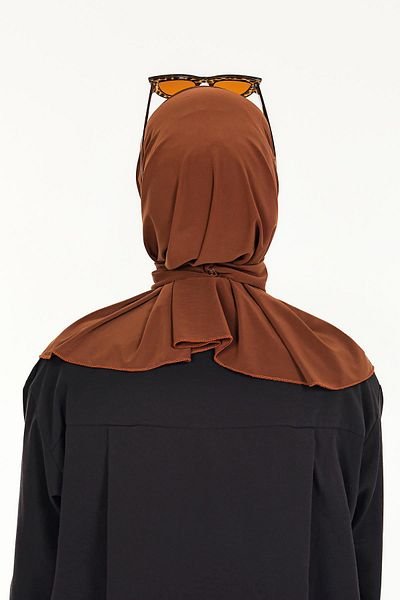 Sensu Γυναικείο Hijab Ready Snap Hijab Bonnet Shawl
