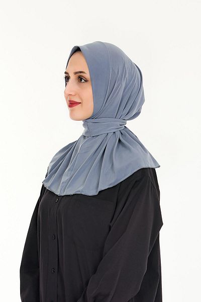 Sensu Γυναικείο Hijab Ready Snap Hijab Bonnet Shawl