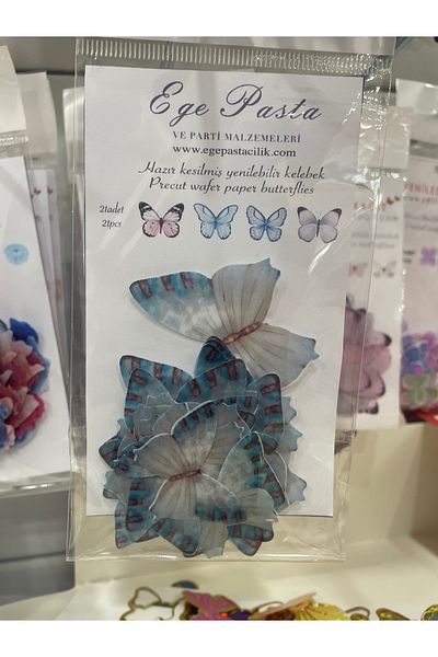 Ege Pastacılık Paper Butterfly - Edible Design