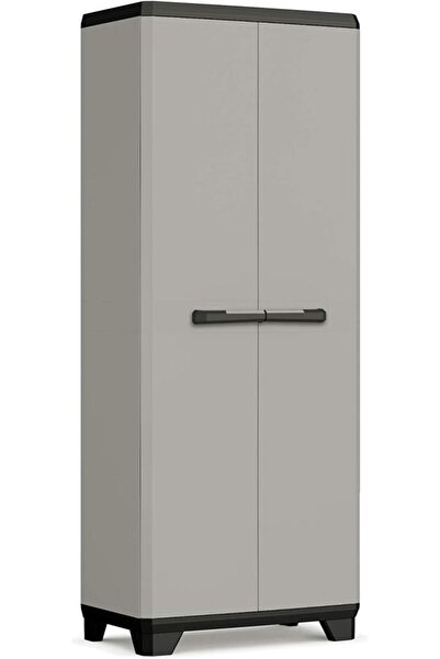 Nettekaçmaz Plastik Bahçe Balkon Kiler Plastik Dolap 68x39x173cm