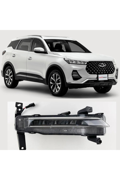 DOĞRU TİCARET Chery Tiggo 8 Pro Otomatik Ön Tampon Sol Gündüz Led 2024