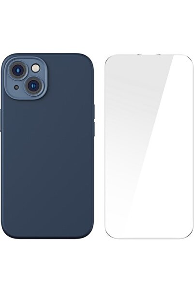 Baseus Συμβατό με iPhone 14 Plus 6.7 Magsafe Θήκη σιλικόνης + Σετ προστασίας ...