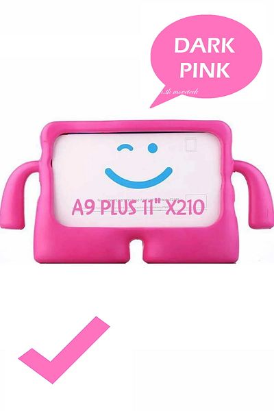 m.tk moveteck Colorful Silicone Tablet Case with Stand for Samsung Galaxy Tab A9 + PLUS SM-X210 11 Inch Kids