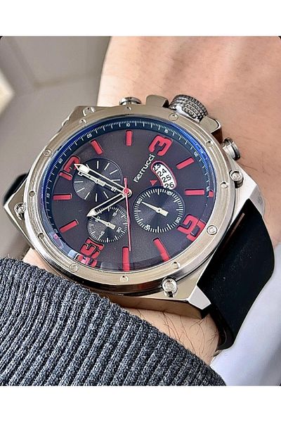 Ferrucci  Men's Plastic Cord Wrist Watch