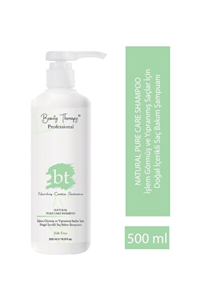 Beauty Therapy bt Profesyonel Natural Pure Care İşlem Görmüş ve Yıpranmış Saç...