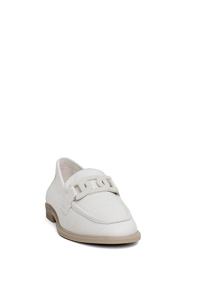 Mammamia D24YA-3235 Pantofi ocazional din piele pentru femei Bone