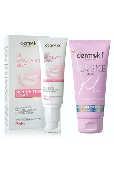 Dermokil Cilt Beyazlatıcı Krem Ve Leke Karşıtı Aydınlatıcı Maske 75 ml 8697916005391
