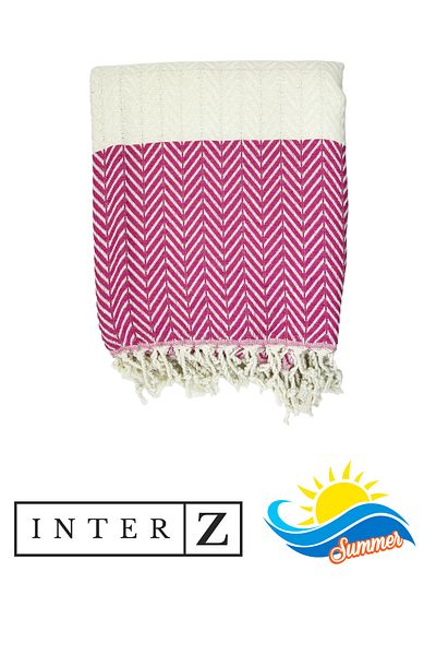 INTER Z Πετσέτα θαλάσσης 100% βαμβακερή, Xxl 100x180cm, Marmaris