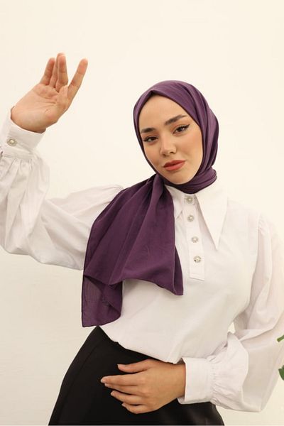 Silk Home Aerobin Purple Shawl