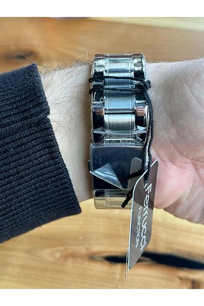 Ferrucci FC14353 Silver Color Steel Cord 3 Atm Waterproof Men's Wristwatch