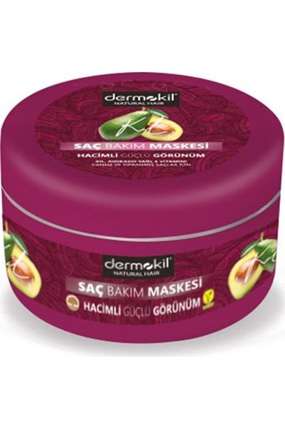 Dermokil Hair Mask with Clay, Avocado and Vitamin E