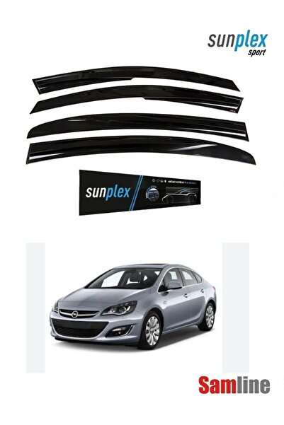 SUNPLEX Opel Astra J Sedan 2016 Modeller için Cam Rüzgarlığı Takımı 4'lü Set