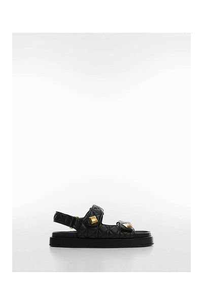MANGO Velcro Padded Sandals