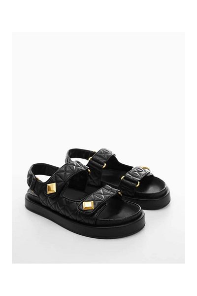 MANGO Velcro Padded Sandals