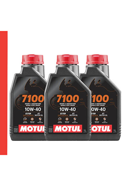 Motul 7100 10w 40 4t 1 L - Morosiklet Yağı Performanslı Ve Yüksek Kaliteli Ya...